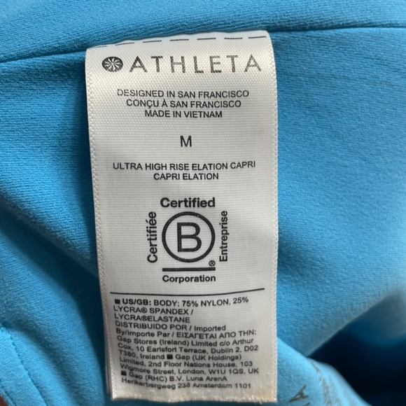 Athleta Salutation Stash High Rise Tight Legging – Women’s Medium - Picture 2 of 7